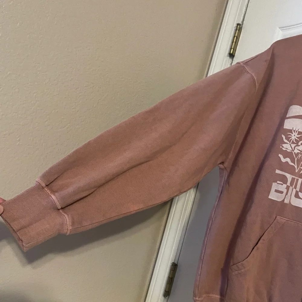 Billabong Skyline Graphic Hoodie Small ‎ Cozy Casual Streetwear Loungewear Y2K - Picture 4 of 8